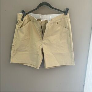 Men’s khaki golf shorts Radda golf size 34 *fit like 36* nwt